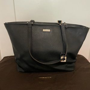 Kate Spade Women’s black large shoulder bag